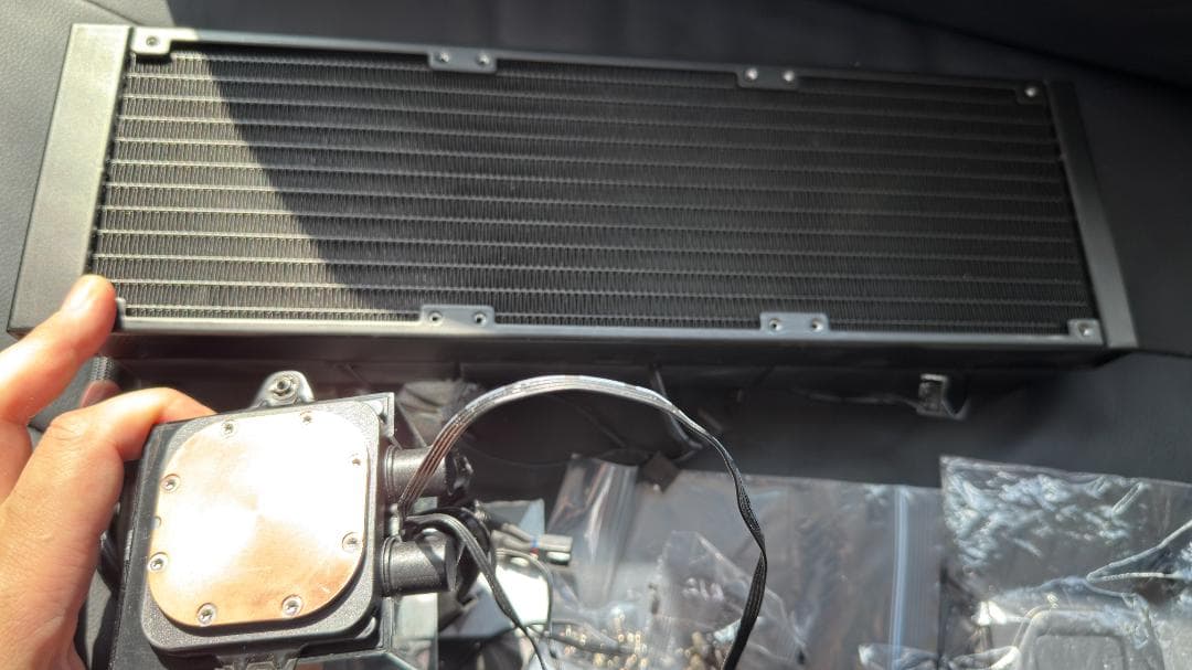 PCCOOLER CPS DS360 水冷クーラー 3ファン付き