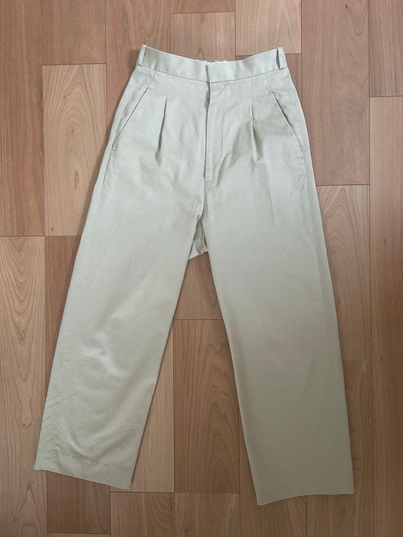 6 ロク　チノパン　コットンチノパンツ　34