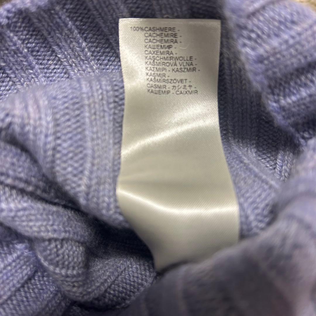 美品✨ファルコネーリ ウルトラファイン カシミヤ100% タートルネックニット