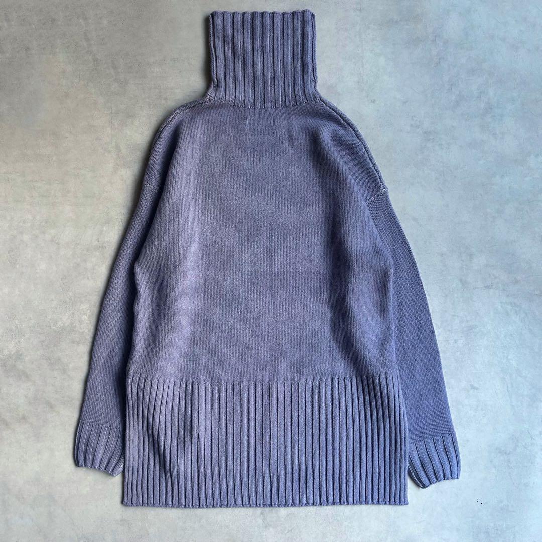 美品✨ファルコネーリ ウルトラファイン カシミヤ100% タートルネックニット