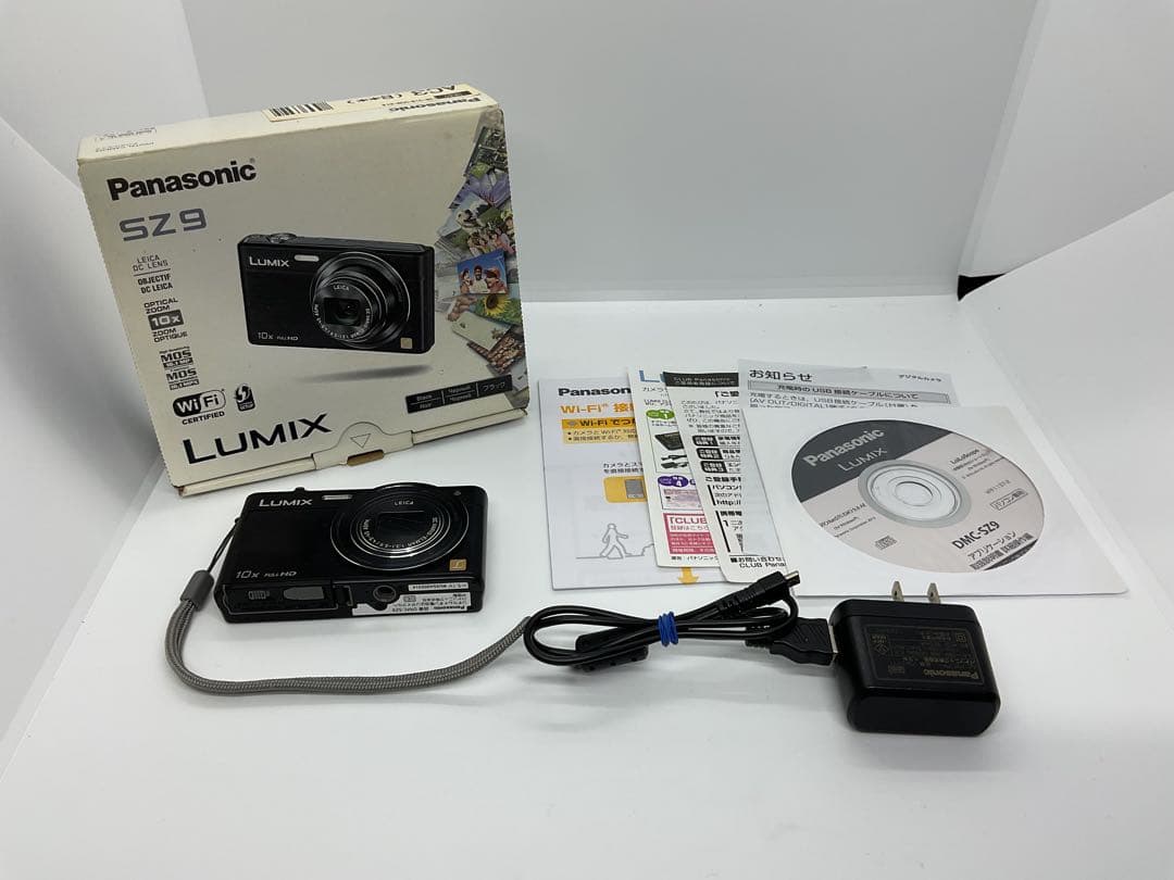 Panasonic LUMIX DMC-SZ9 デジタルカメラ ブラック