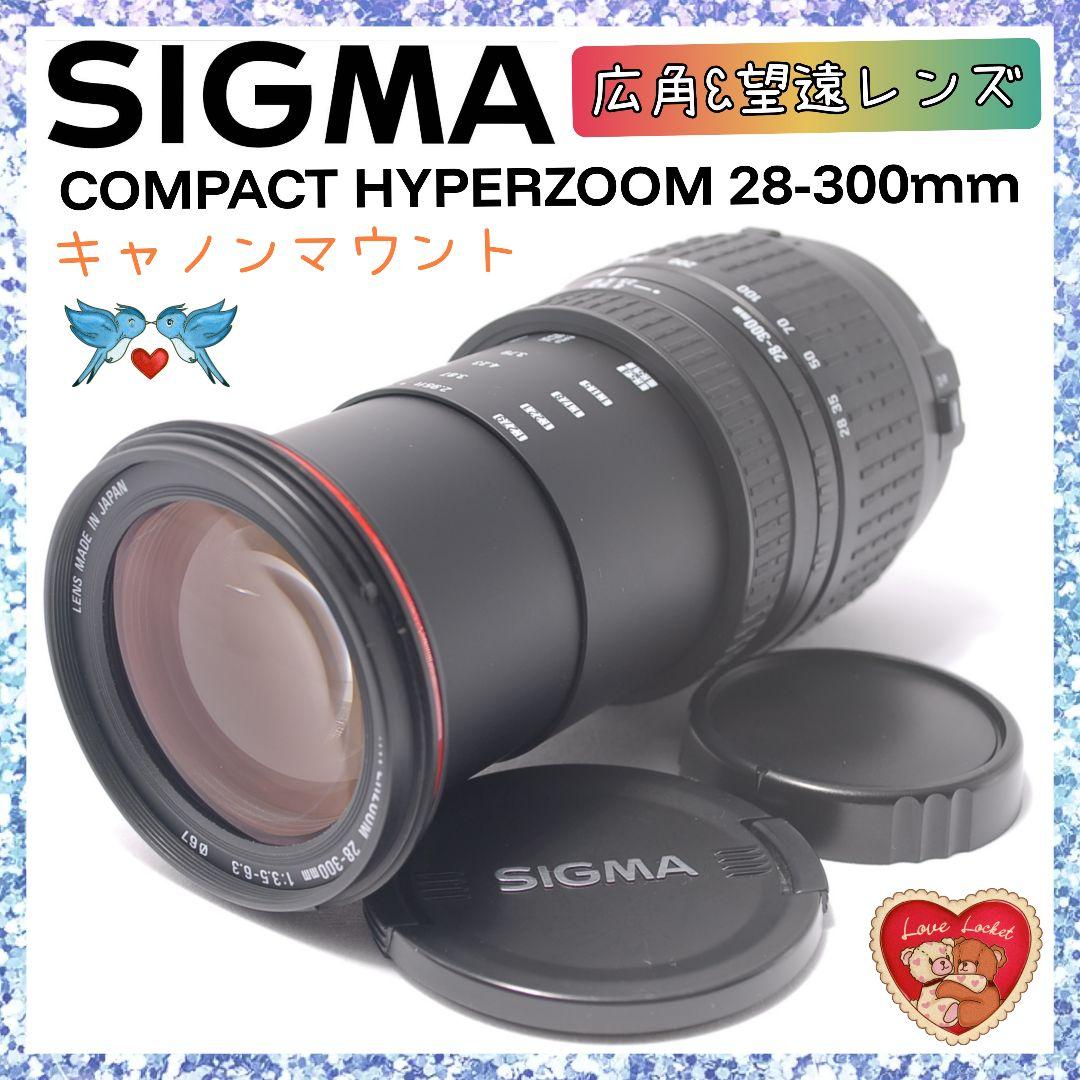 ❤再入荷❤ 広角から望遠まで自由自在❤ SIGMA 28-300mm キャノン用