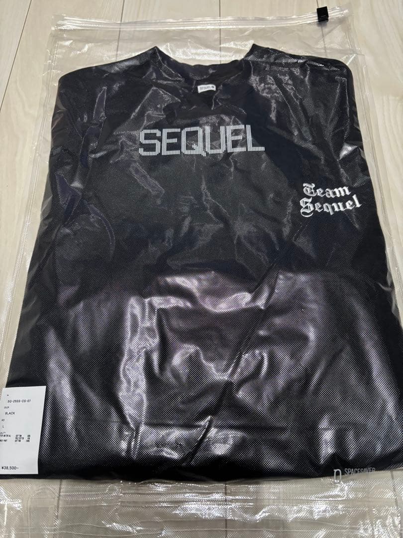 最終値下げ sequel クルーネックスウェット Lサイズ 新品未使用
