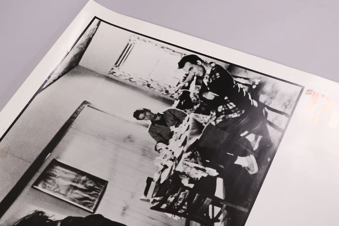 【CM104】B1判 映画ポスター「ダウン・バイ・ロー」トム・ウェイツ 白黒