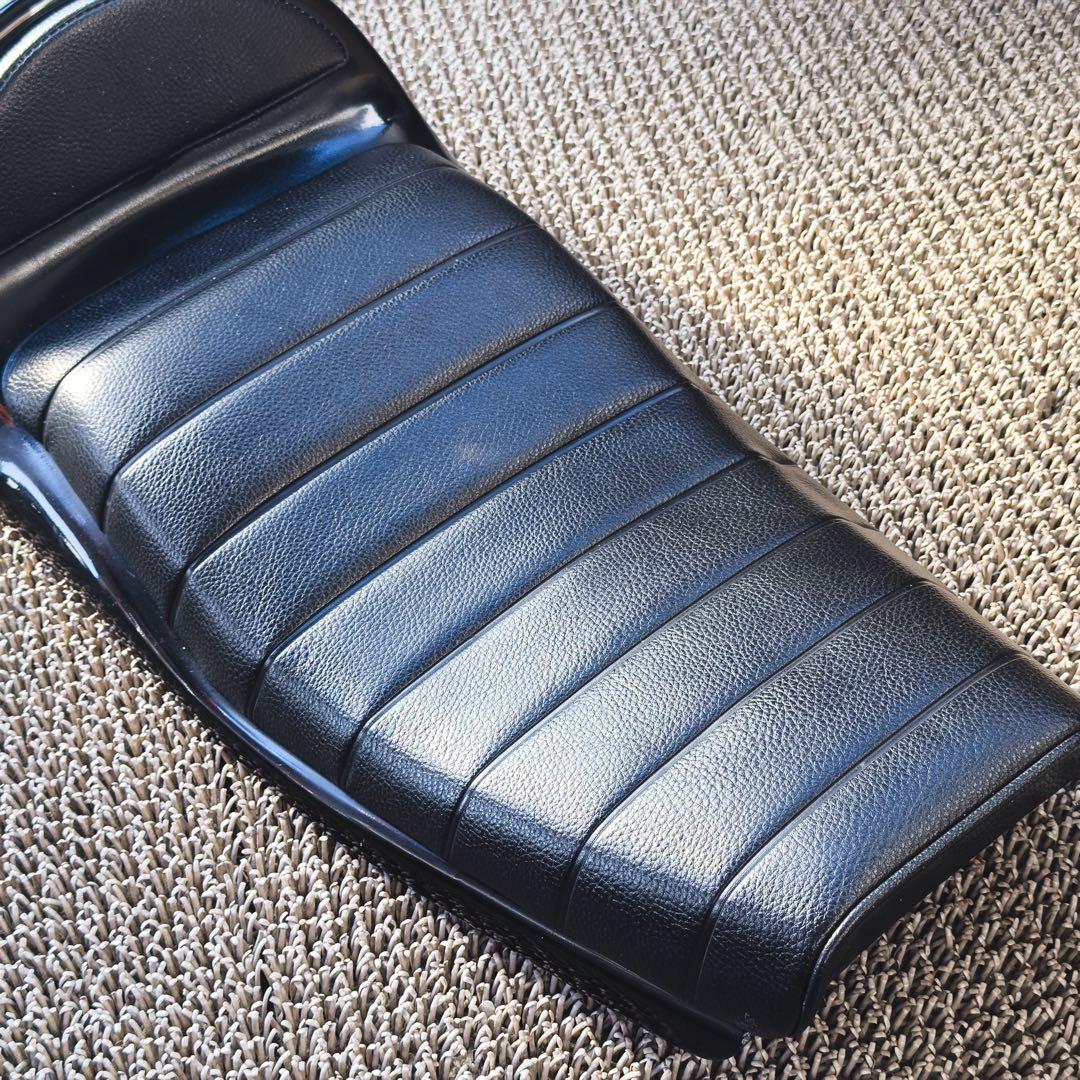 YAMAHA SR400 モトティーポB　セミダブルシート シート 黒