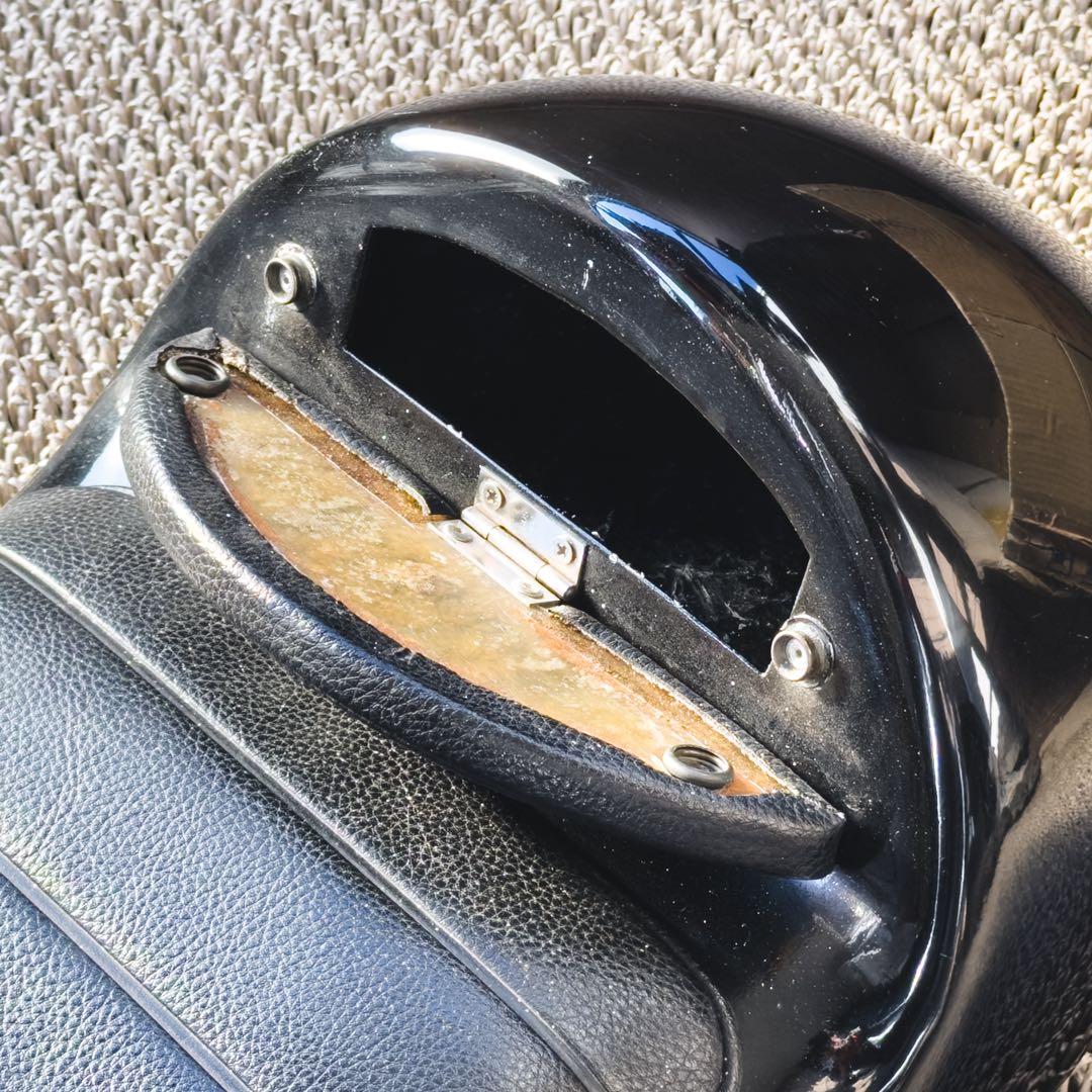 YAMAHA SR400 モトティーポB　セミダブルシート シート 黒