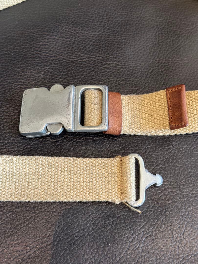 90s 00s 初期 レア stone  ミリタリー ベルト