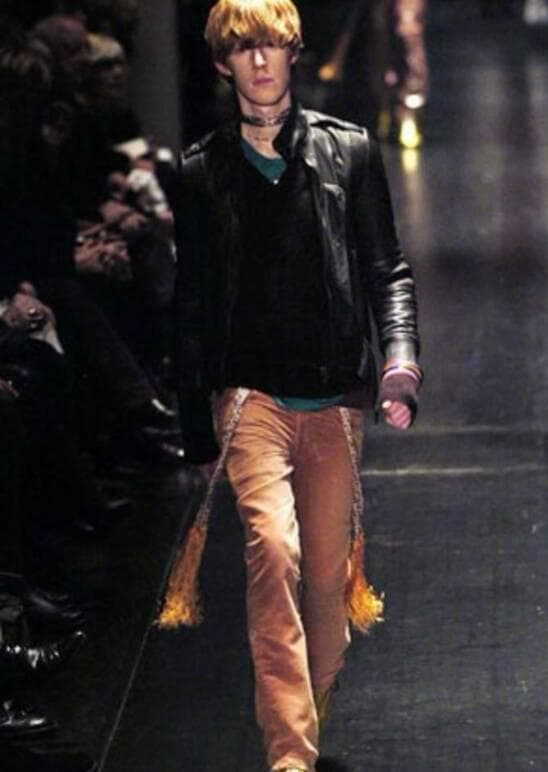 STUD HOMME. DIOR HOMME レザー　ジャケット 幻05aw