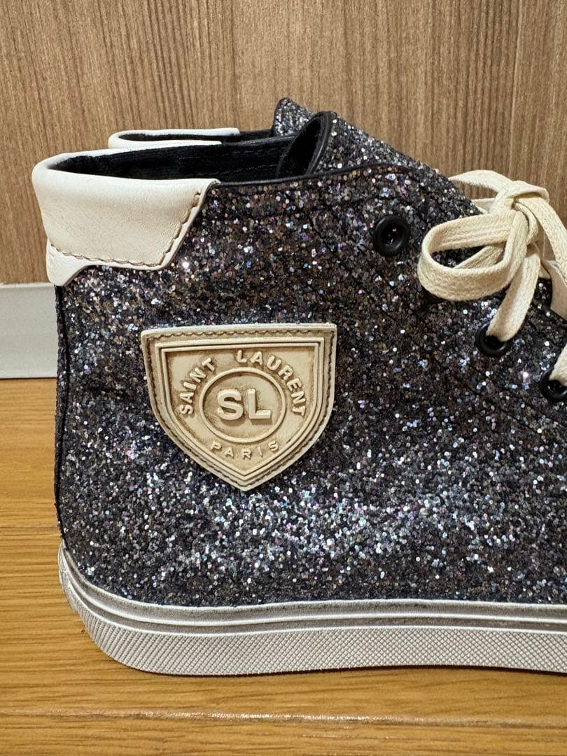 SAINT LAURENT ラメスニーカー