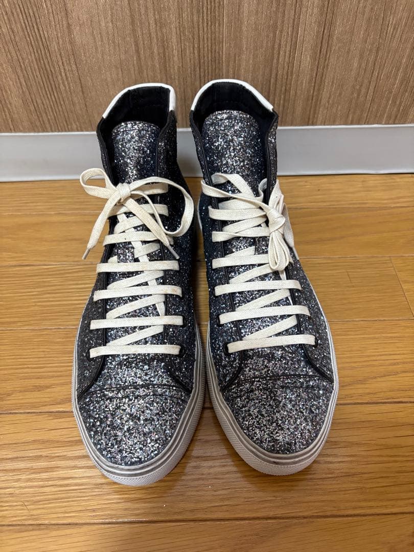 SAINT LAURENT ラメスニーカー