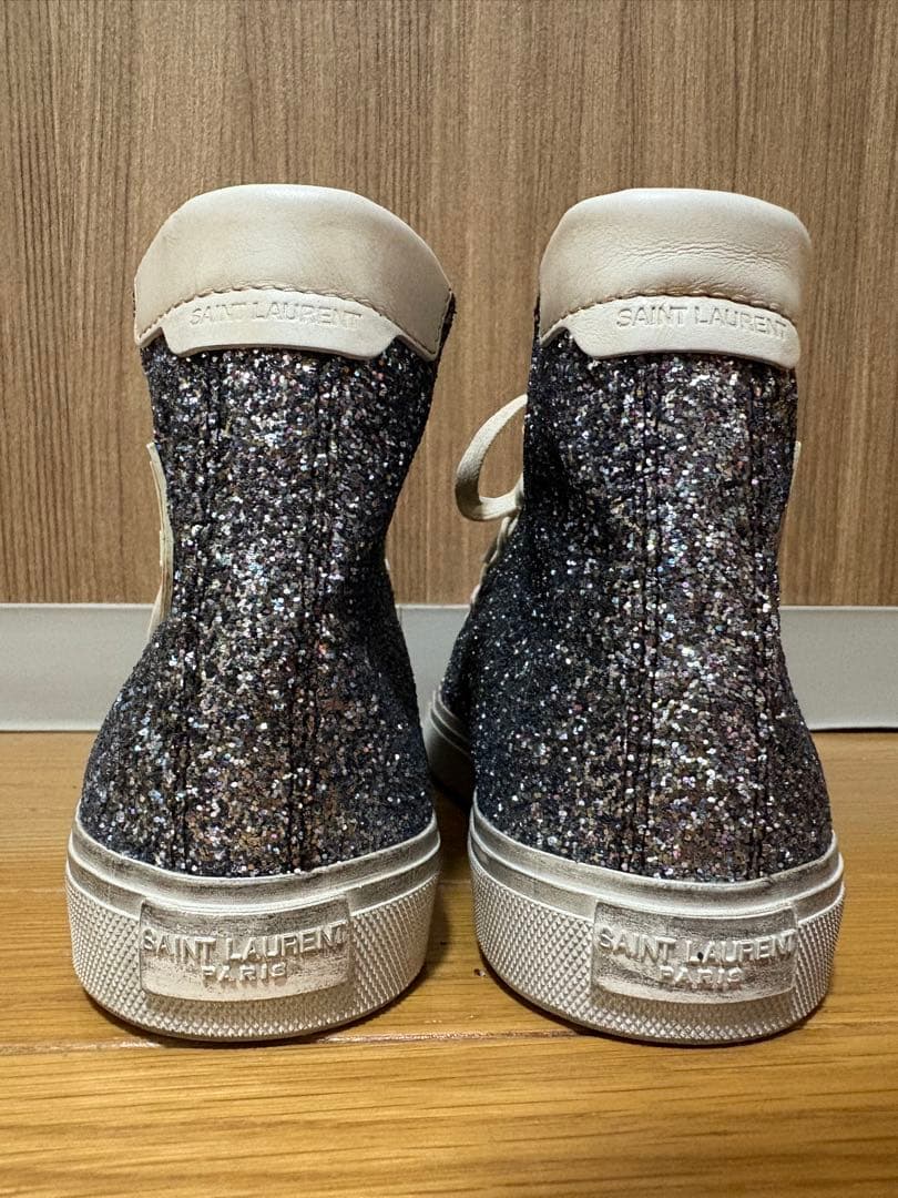 SAINT LAURENT ラメスニーカー