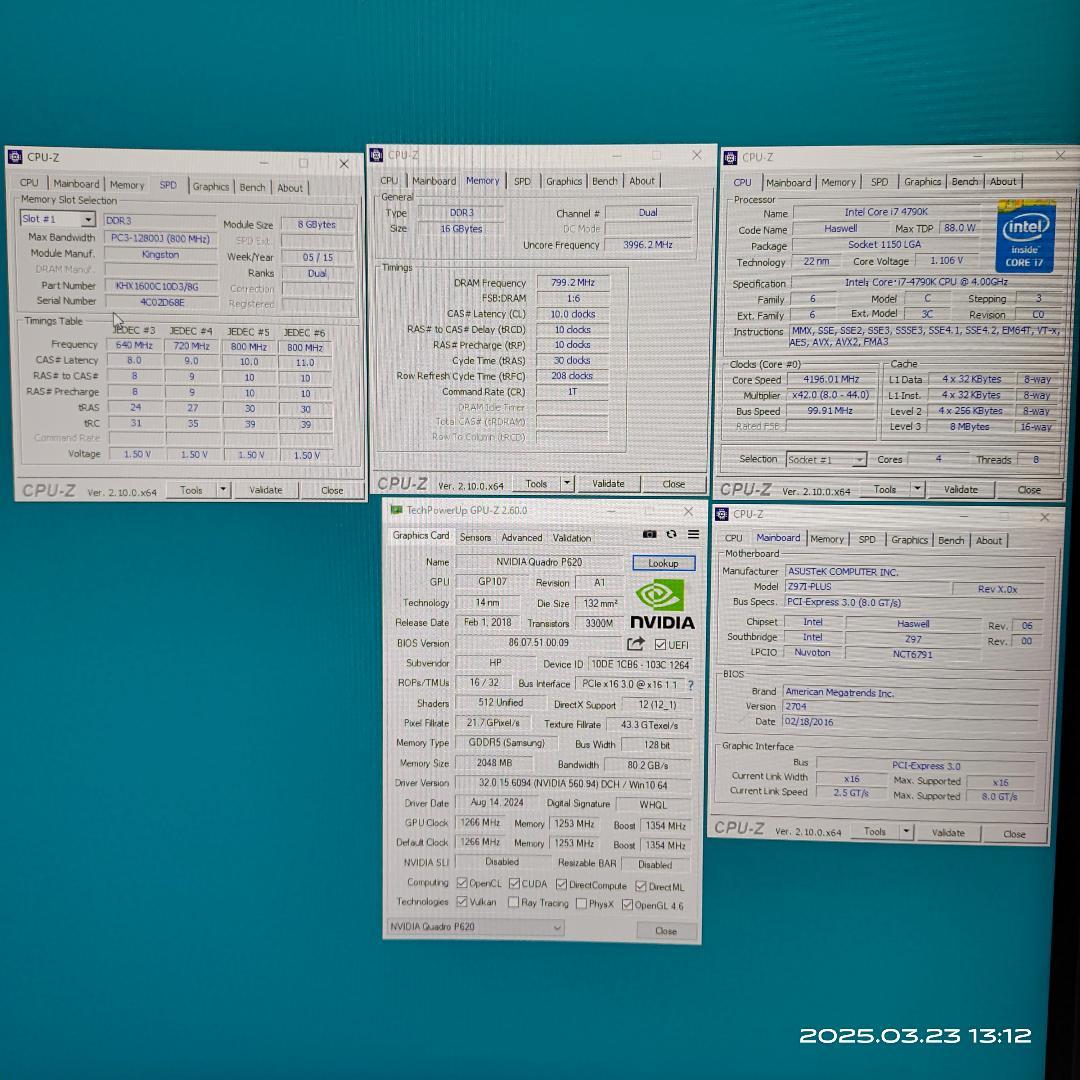 【希少SFF】i7-4790K / ASUS Z97i-Plus / 16GB