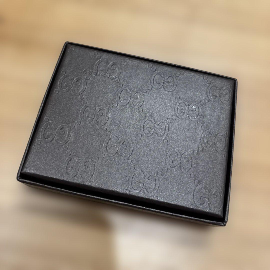 GUCCI GGロゴ レザーキーホルダー