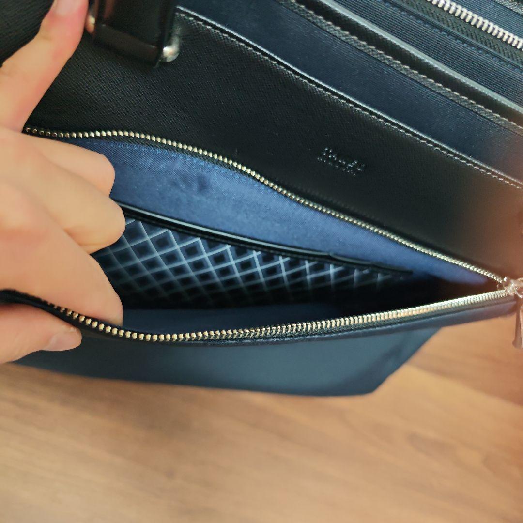 [極美品] タケオキクチ ライニング 撥水 トートバッグ A4