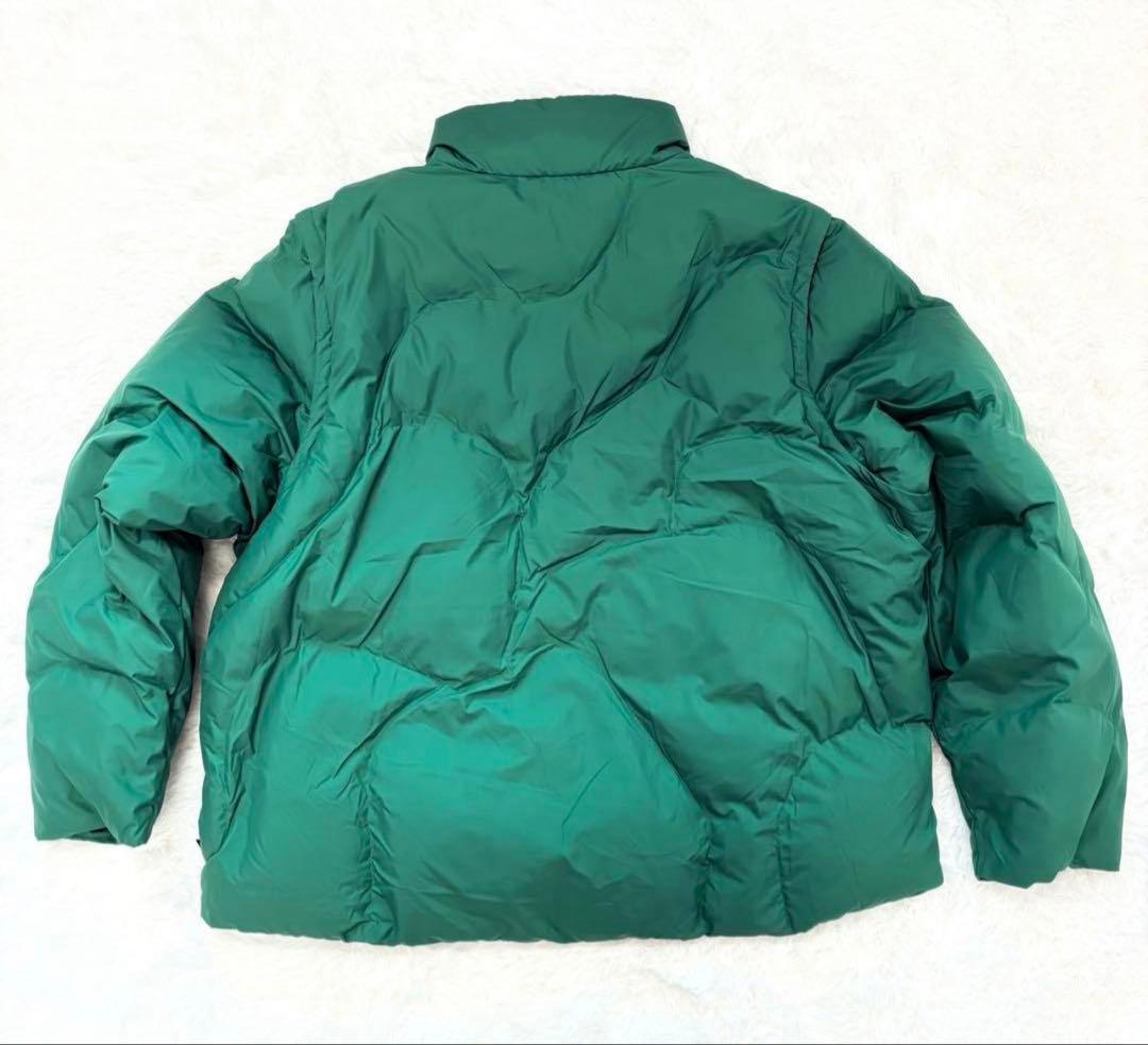 PUMAxPAM 2WAY ダウンジャケット グリーン