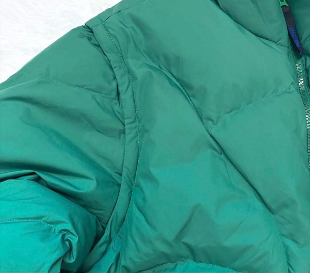 PUMAxPAM 2WAY ダウンジャケット グリーン