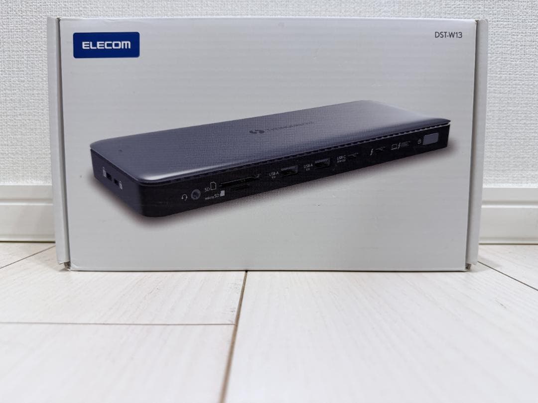 エレコム ドッキングステーション 96W 8k 対応 14in1 DST-W13