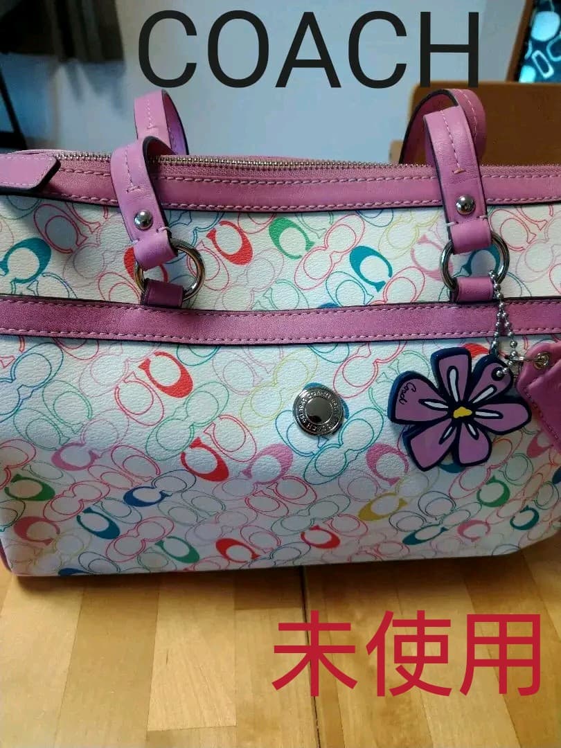 コーチミニボストンバック