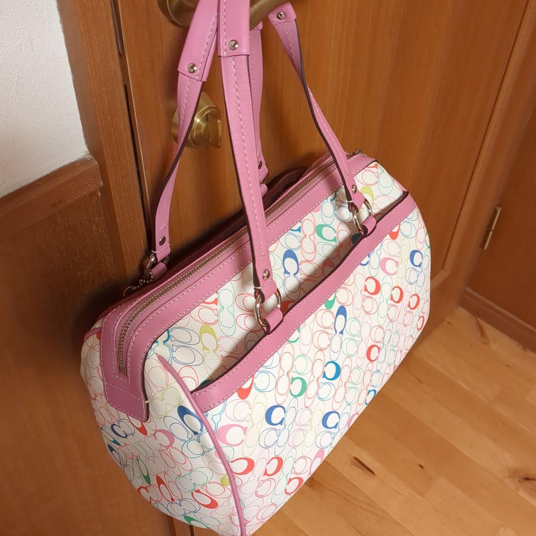 コーチミニボストンバック