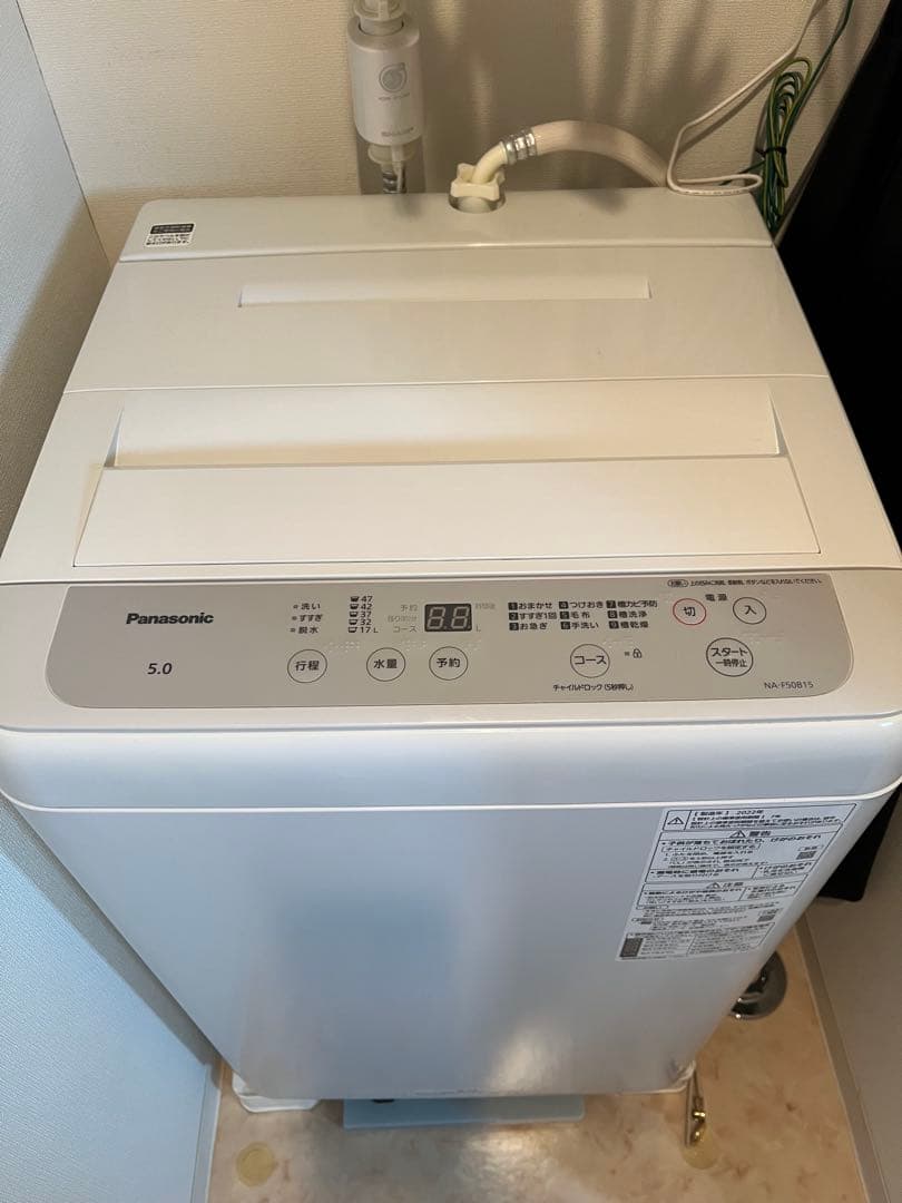 Panasonic 5kg 洗濯機　NA-F50B15