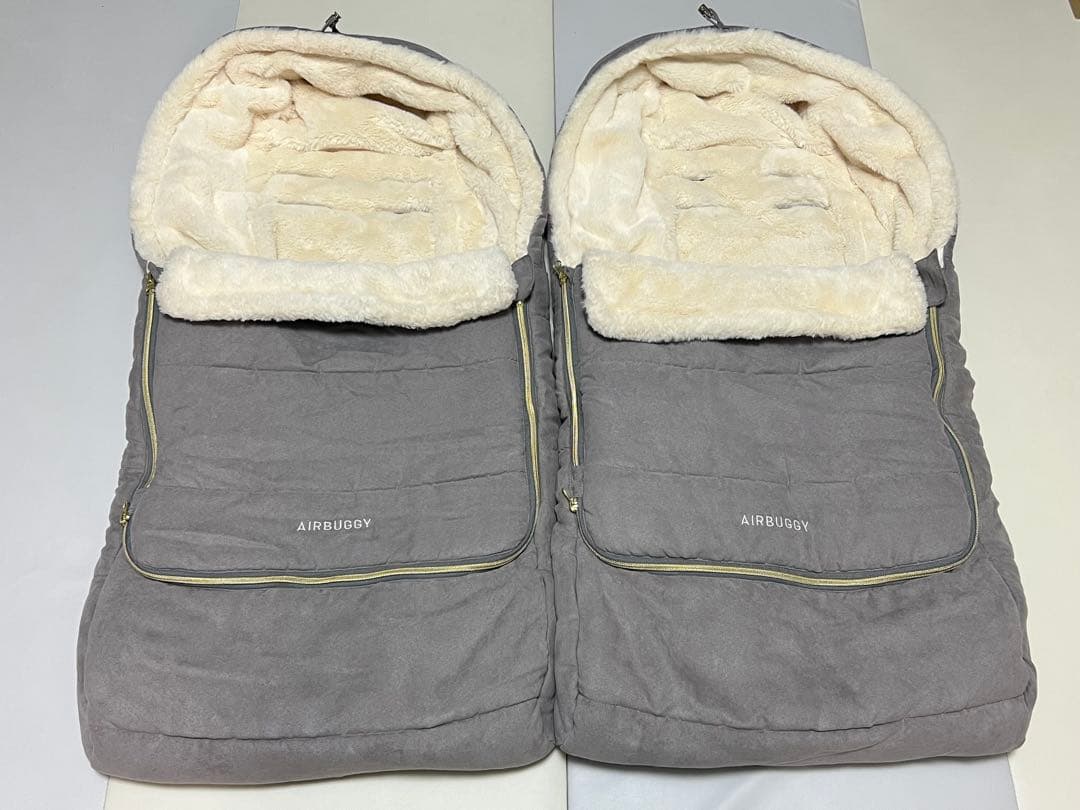 エアバギー　フットマフ　トップライン　双子　ココダブル