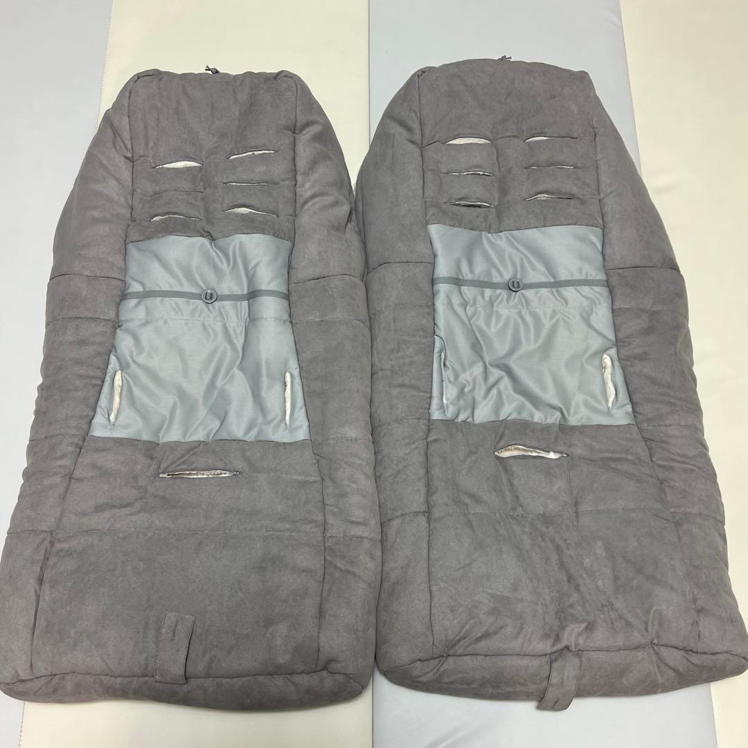 エアバギー　フットマフ　トップライン　双子　ココダブル