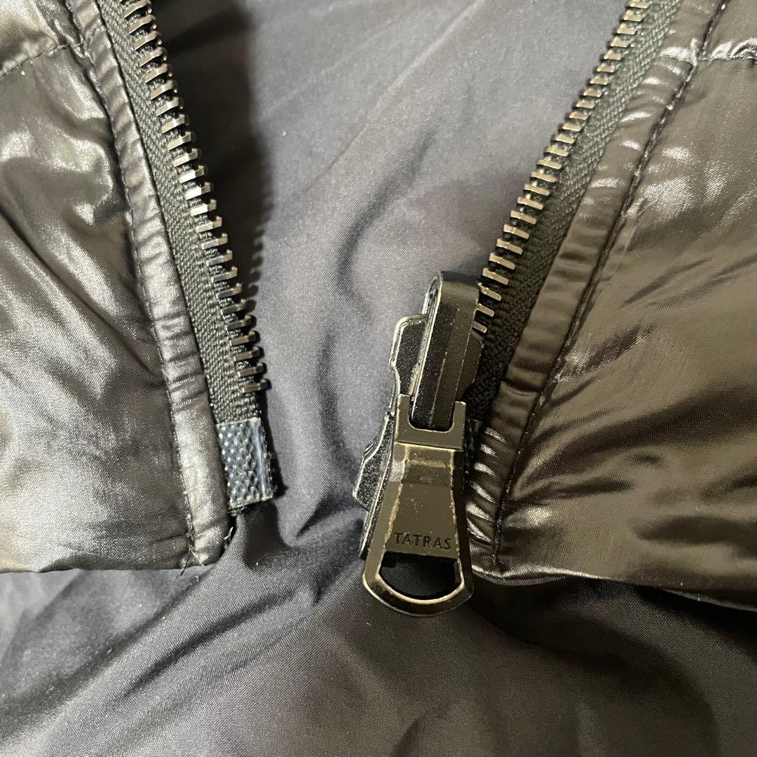 タトラス ダウンコート ISERA イセラ 黒 ブラック サイズ2 リバーシブル