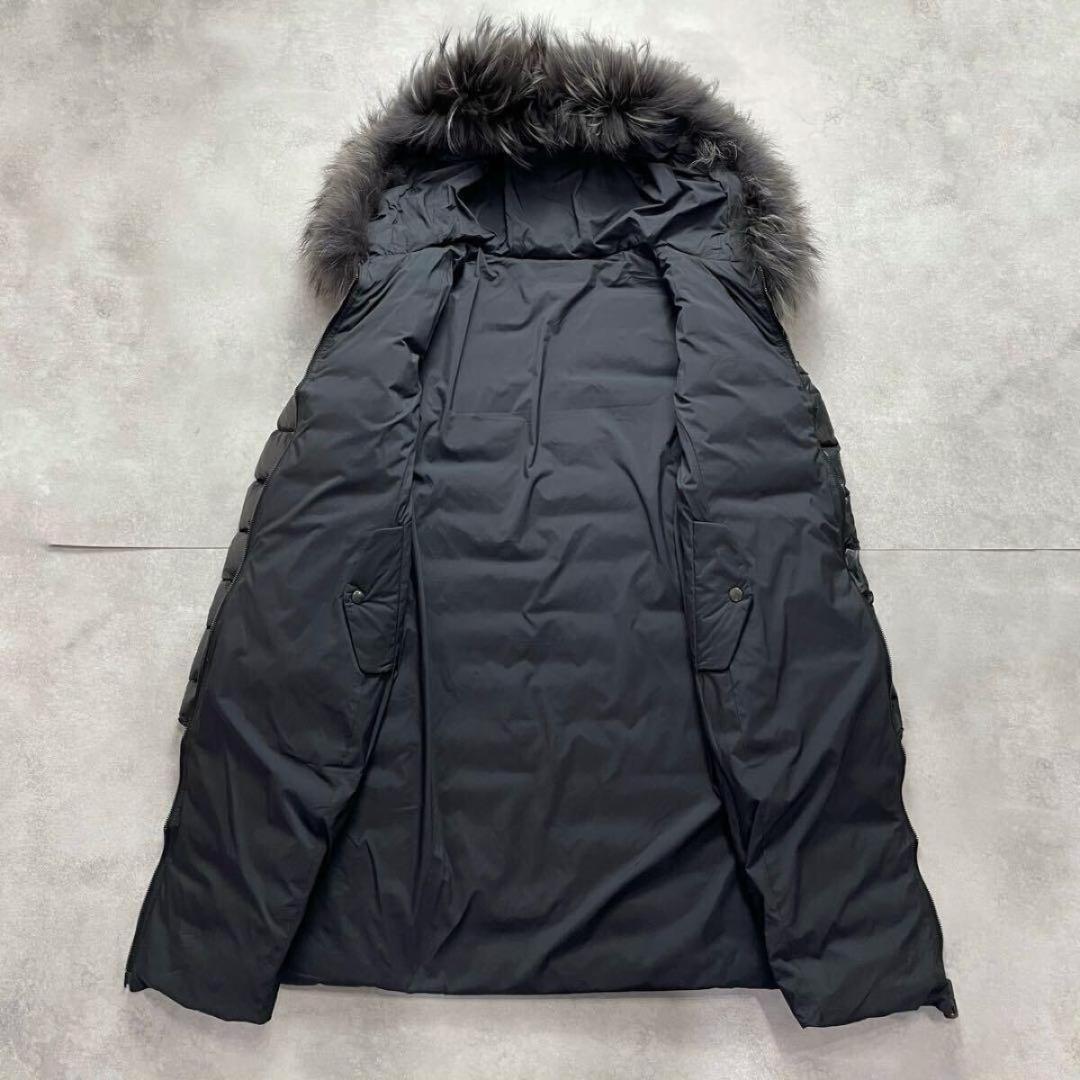 タトラス ダウンコート ISERA イセラ 黒 ブラック サイズ2 リバーシブル