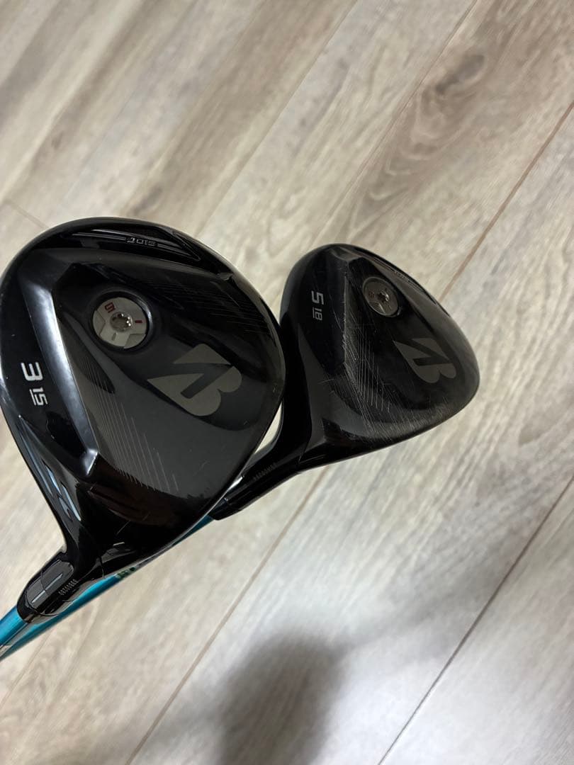 ブリヂストン　J015 フェアウェイウッド　3w 5w 2本セット