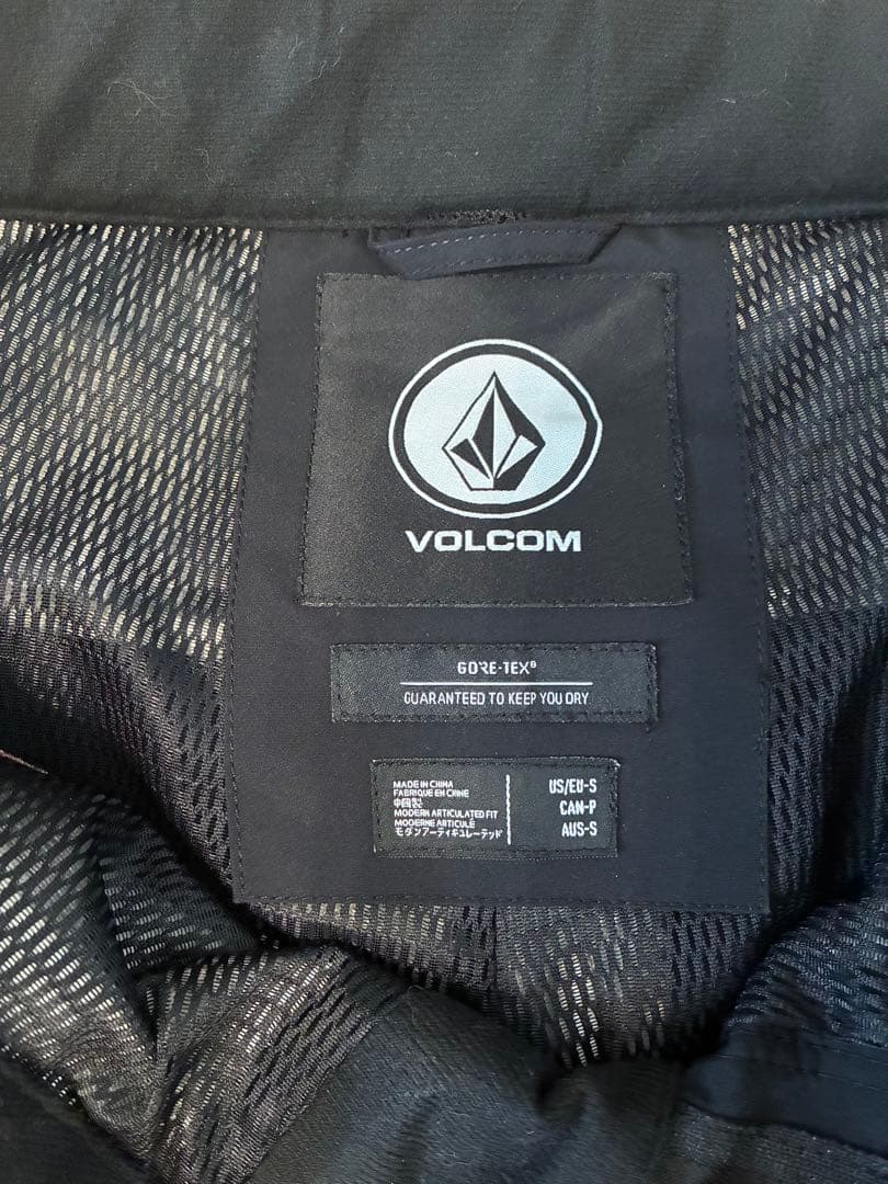 VOLCOM GORE-TEX スノーボードパンツ S ブラック