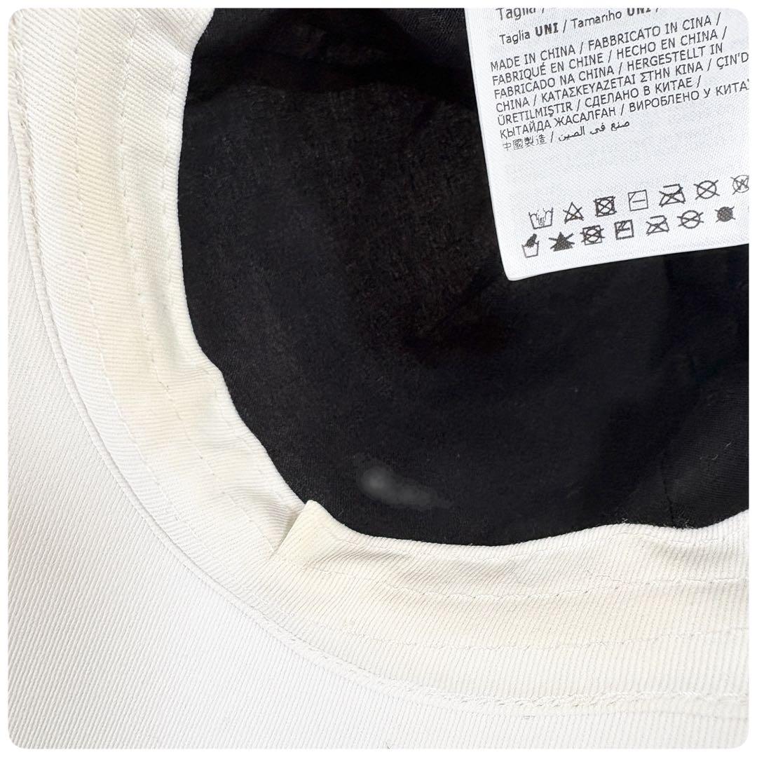 美品✨MONCLER モンクレール ベースボールキャップ 帽子 白 ホワイト