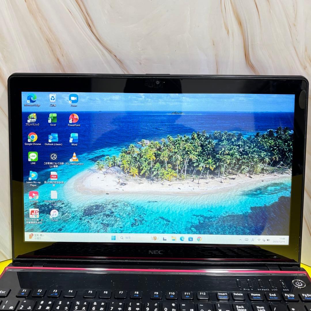 美品✨新品SSD爆速✨LAVIE win11 ノートパソコン✨オフィス カメラ