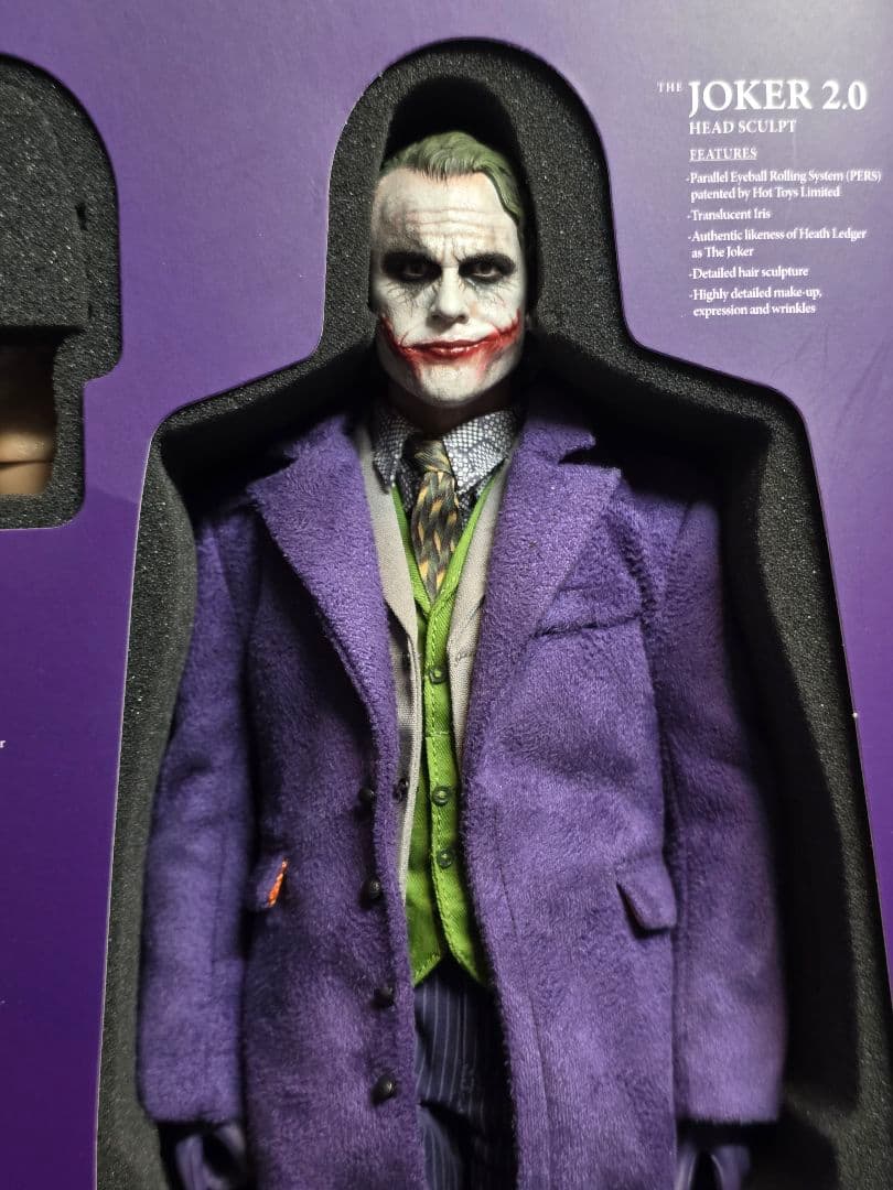 美品)ホットトイズ ジョーカー 2.0 ムービーマスターピースDX ダークナイト