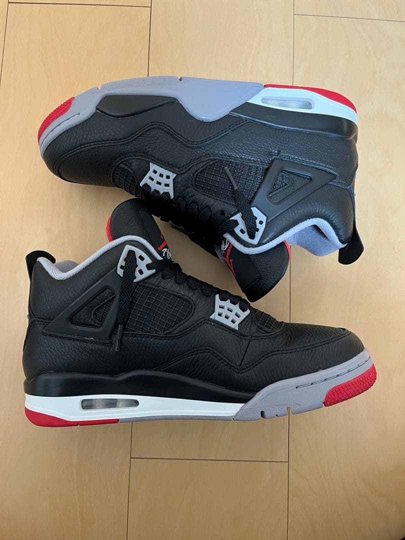 l*n様 Air Jordan 4 Retro \"Bred Reimagined