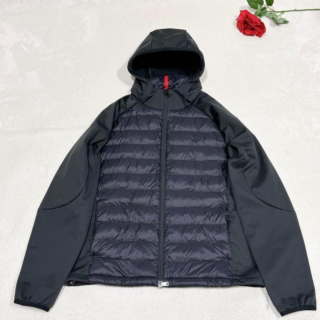 新品タグ付き✨　ポロラルフローレン　中綿ジャケット　ブルゾン　切り替え　黒　XL