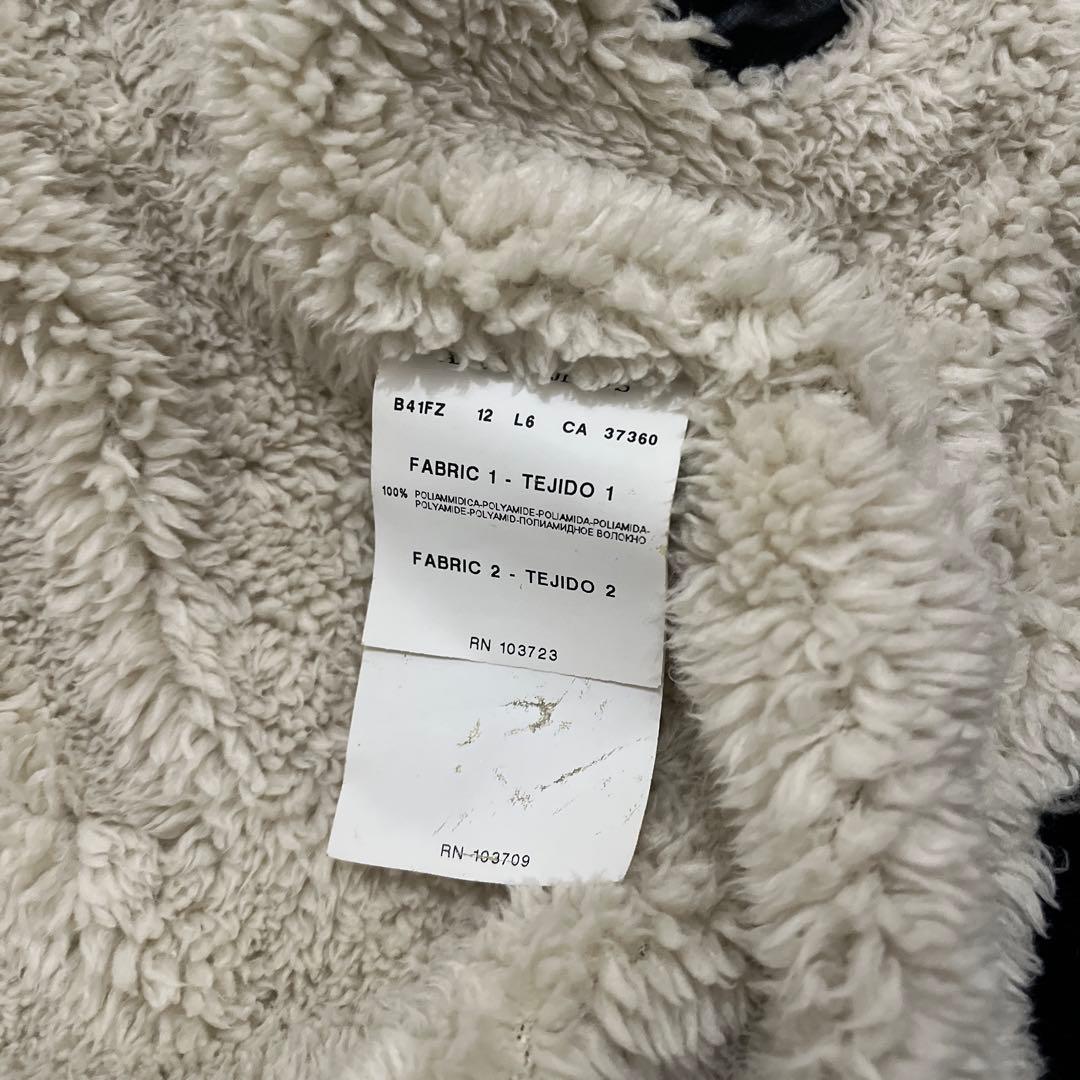 ジャケット・アウター ARMANI JEANS Hooded Bomber Fur Jacket