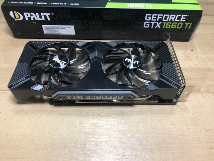 グラフィックボード・グラボ・ビデオカード Palit GeForce GTX 1660 Ti Dual 6GB