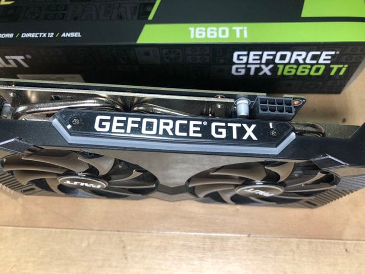 グラフィックボード・グラボ・ビデオカード Palit GeForce GTX 1660 Ti Dual 6GB
