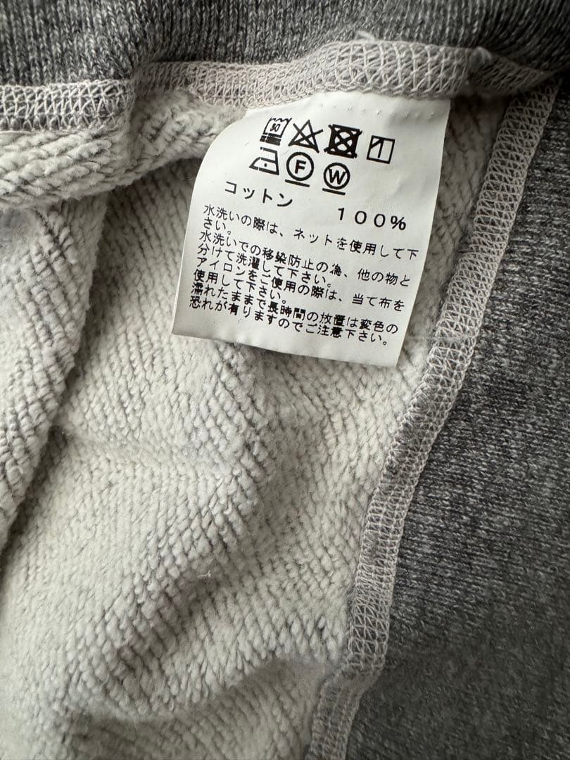 バズリクソンズ　グレー スウェットLサイズ