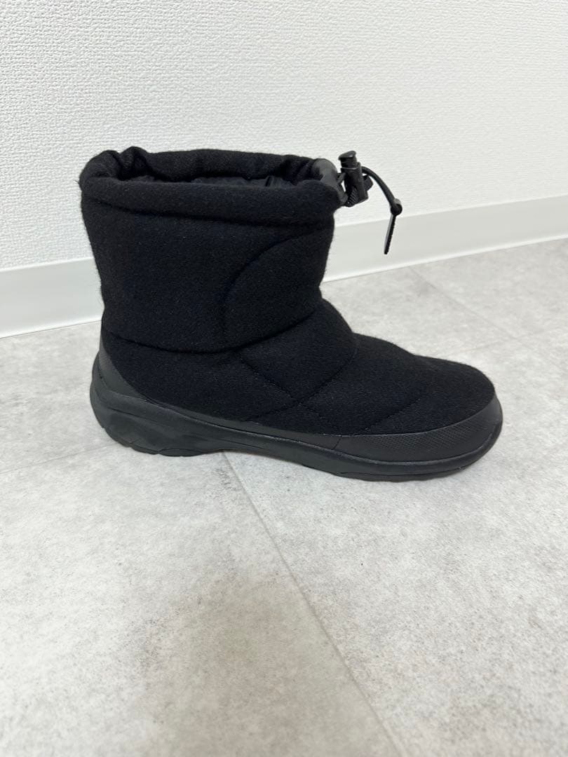 【美品】THE NORTH FACE ヌプシ　ウール　ショートブーツ　25.0㎝