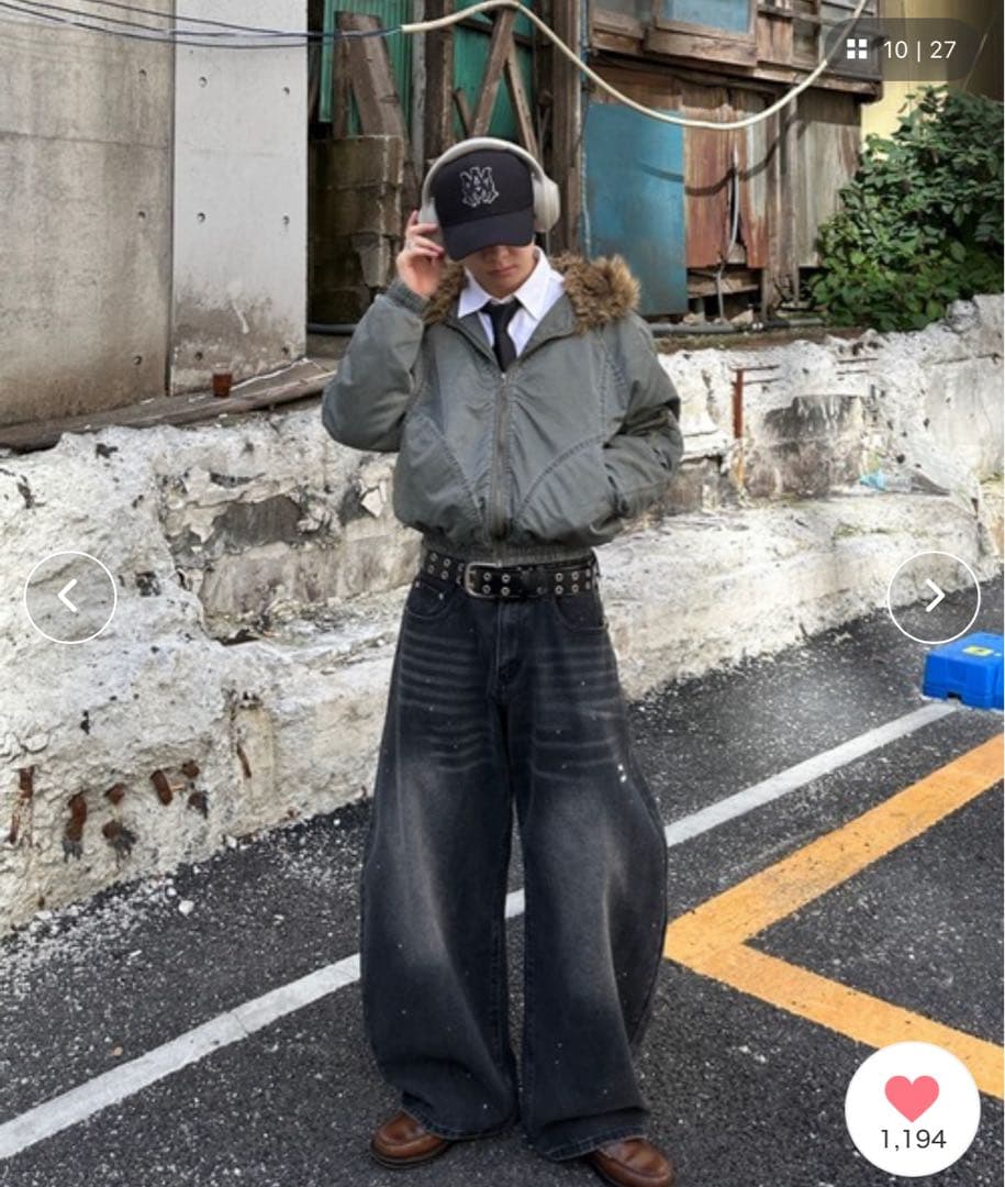 vintage ヴィンテージメイクショートファージャケット