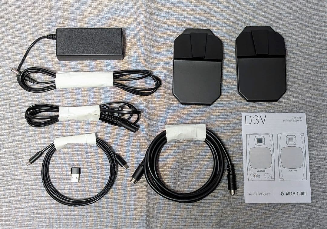 ADAM AUDIO D3V スピーカー 左右セット