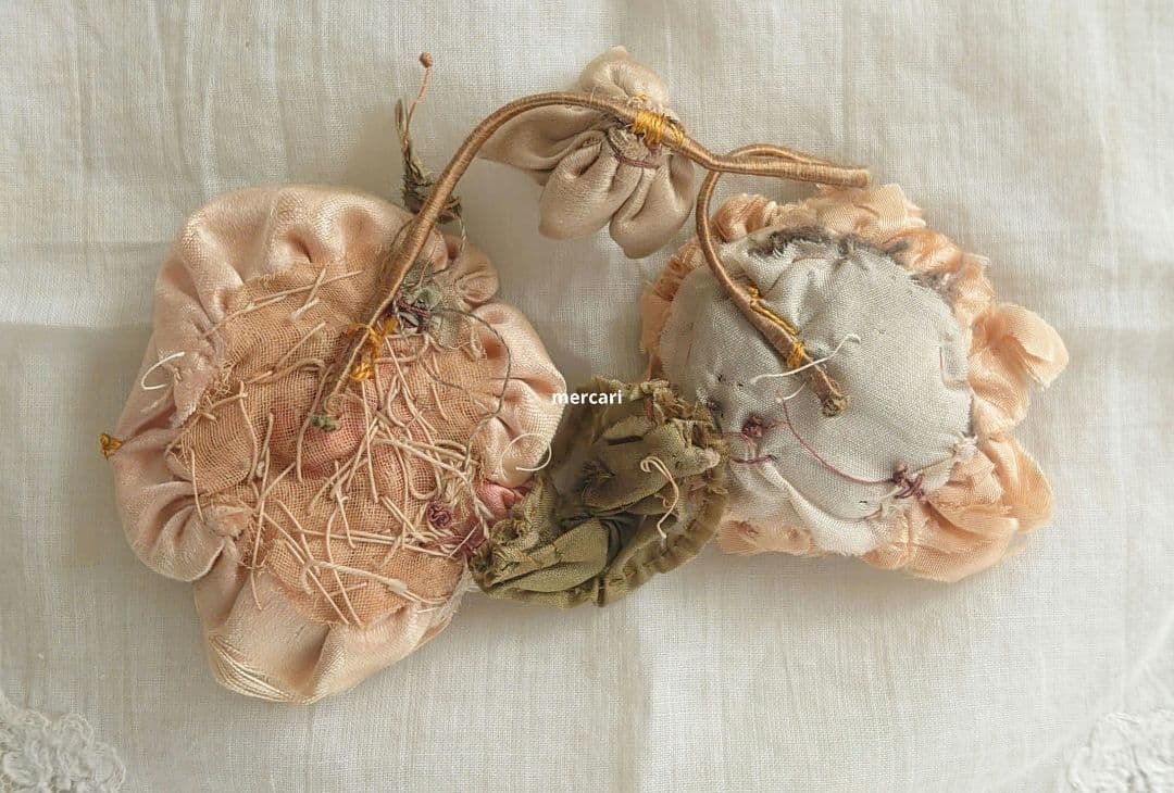 フランス製アンティーク　大きなロココモチーフ　2種セット