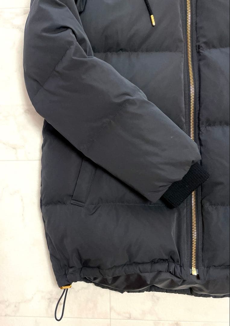 ☆美品☆イエナ 定価38,500円 フーデットショートダウン 36　ブラック