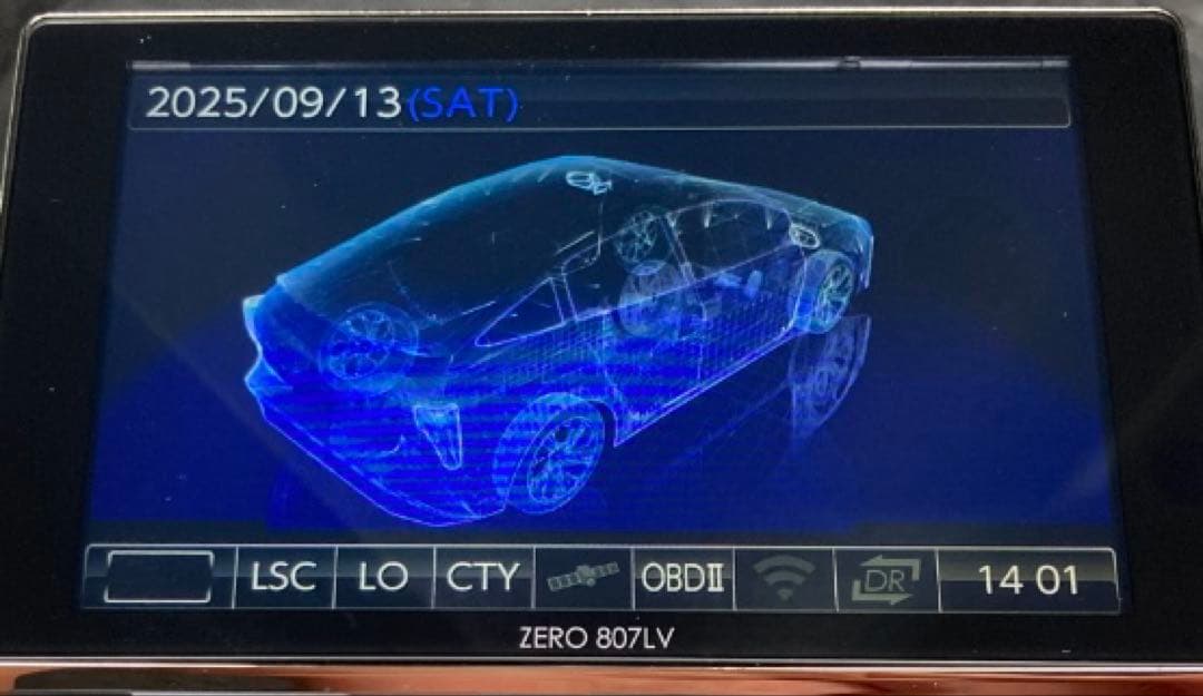 コムテック　GPSレーダー探知機　ZERO807LV OBD2-R3