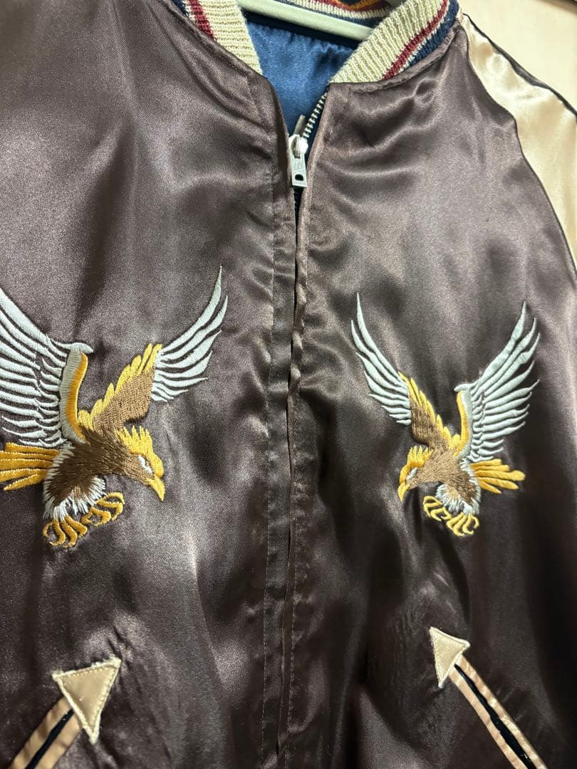 テーラー東洋　スカジャン　エイリアン　鷹　M