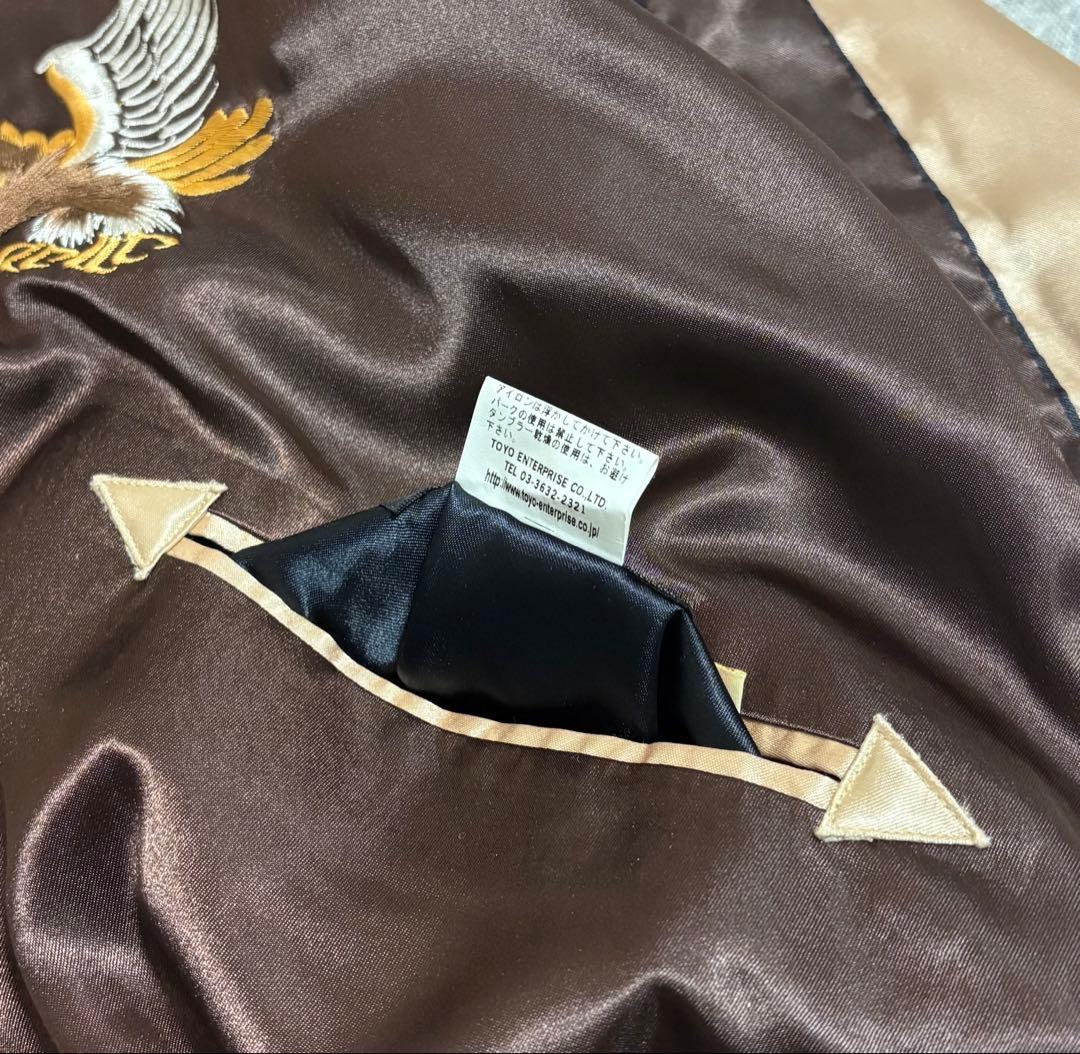 テーラー東洋　スカジャン　エイリアン　鷹　M