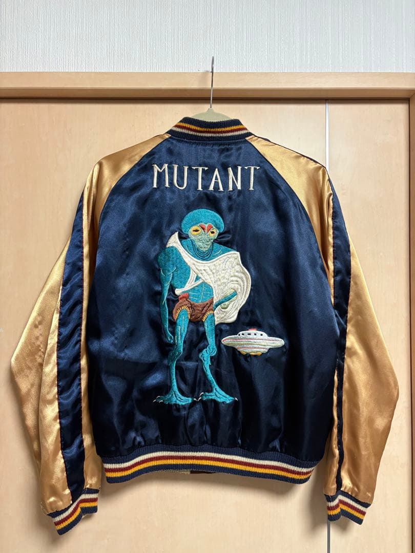 テーラー東洋　スカジャン　エイリアン　鷹　M