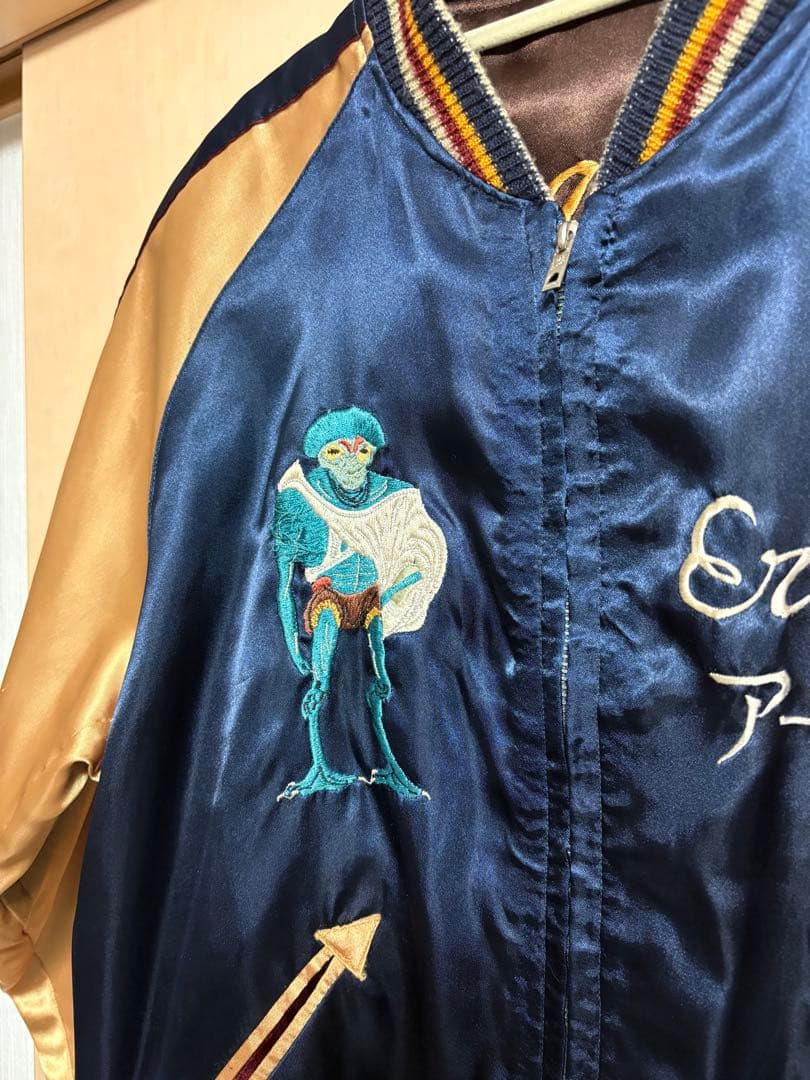 テーラー東洋　スカジャン　エイリアン　鷹　M