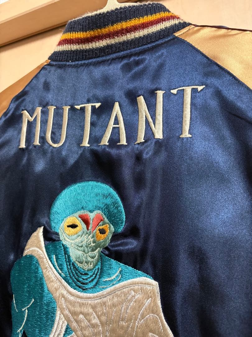 テーラー東洋　スカジャン　エイリアン　鷹　M